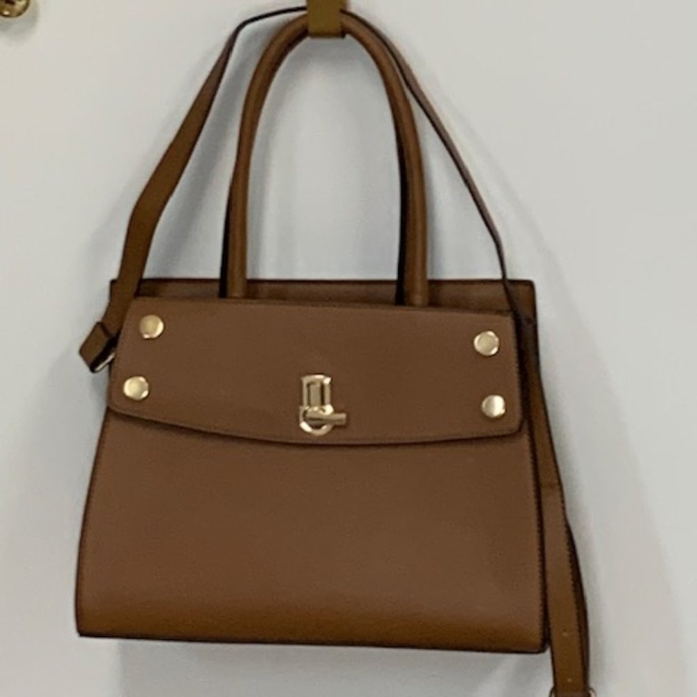 Brown Leather Purse - Picture 1 of 5